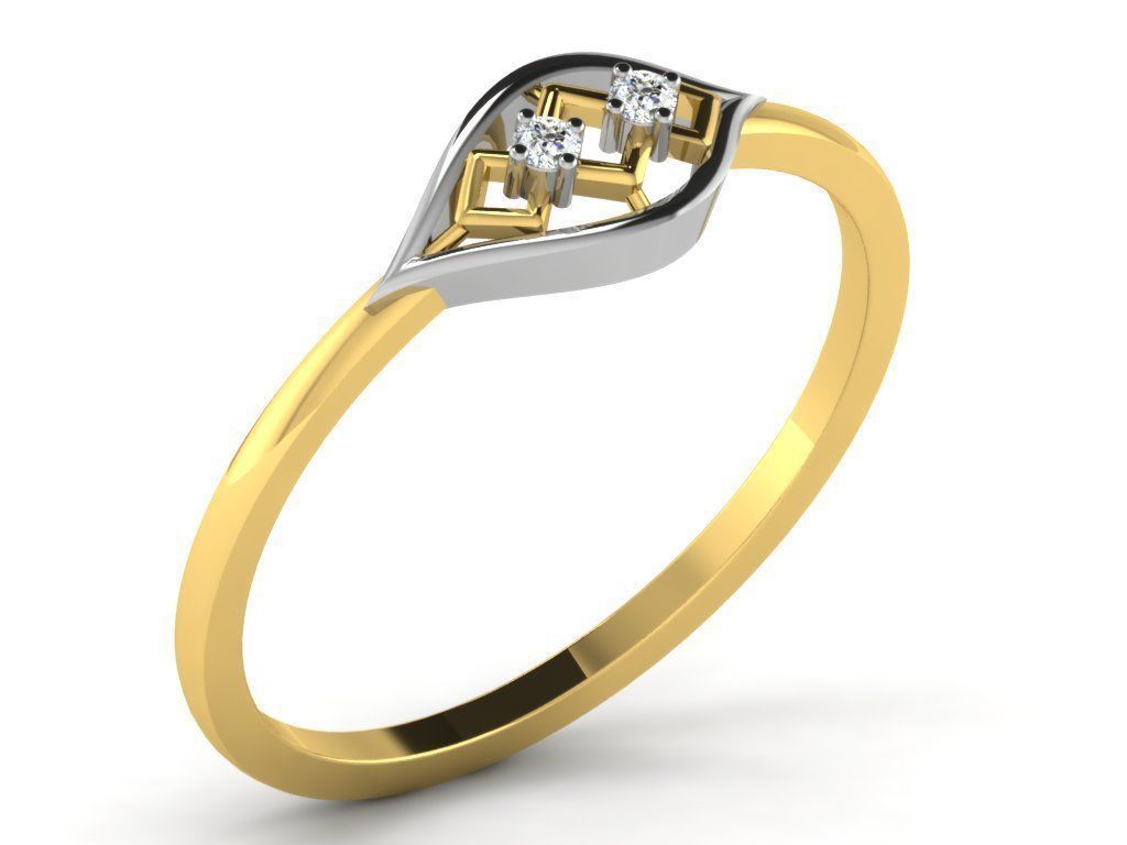  Engagement ring 55 light weight3dm cad files  part 05 3D print model_43