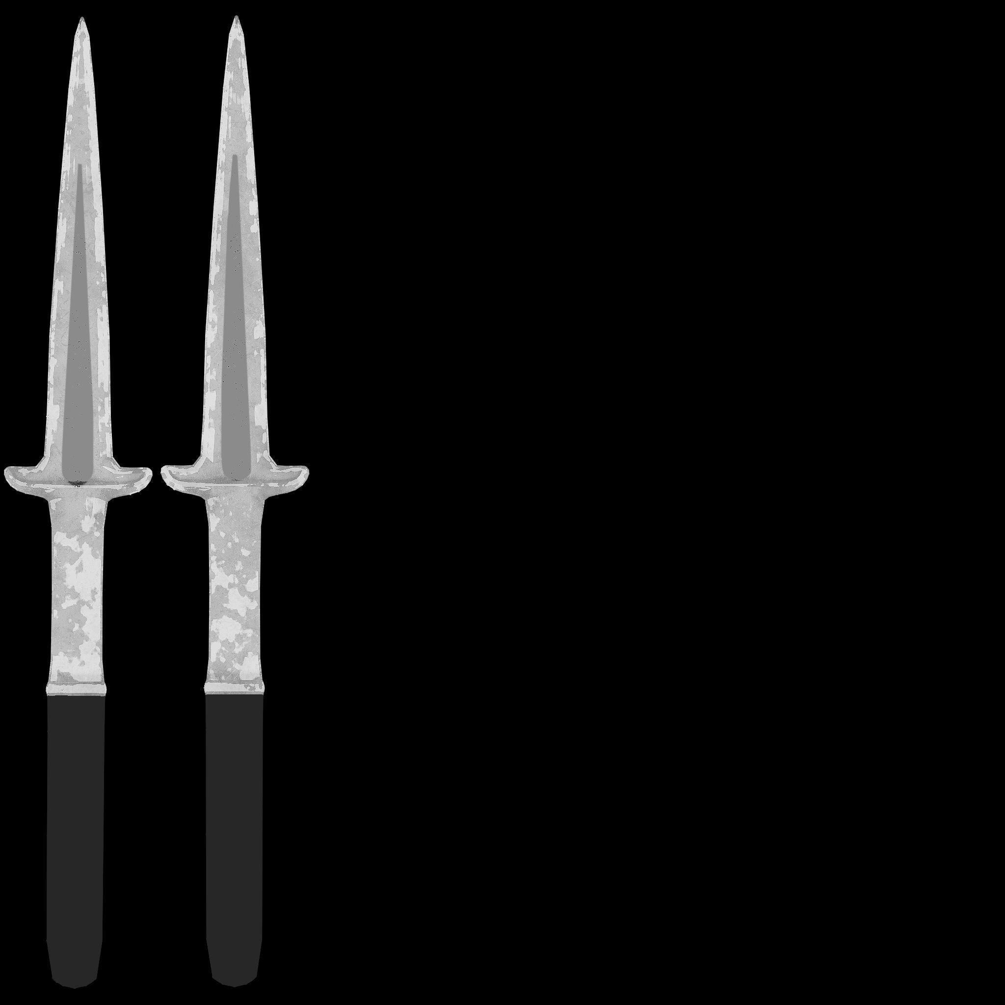 Spartan Roman Broken Spear Of Leonidas Low-poly 3D model_12