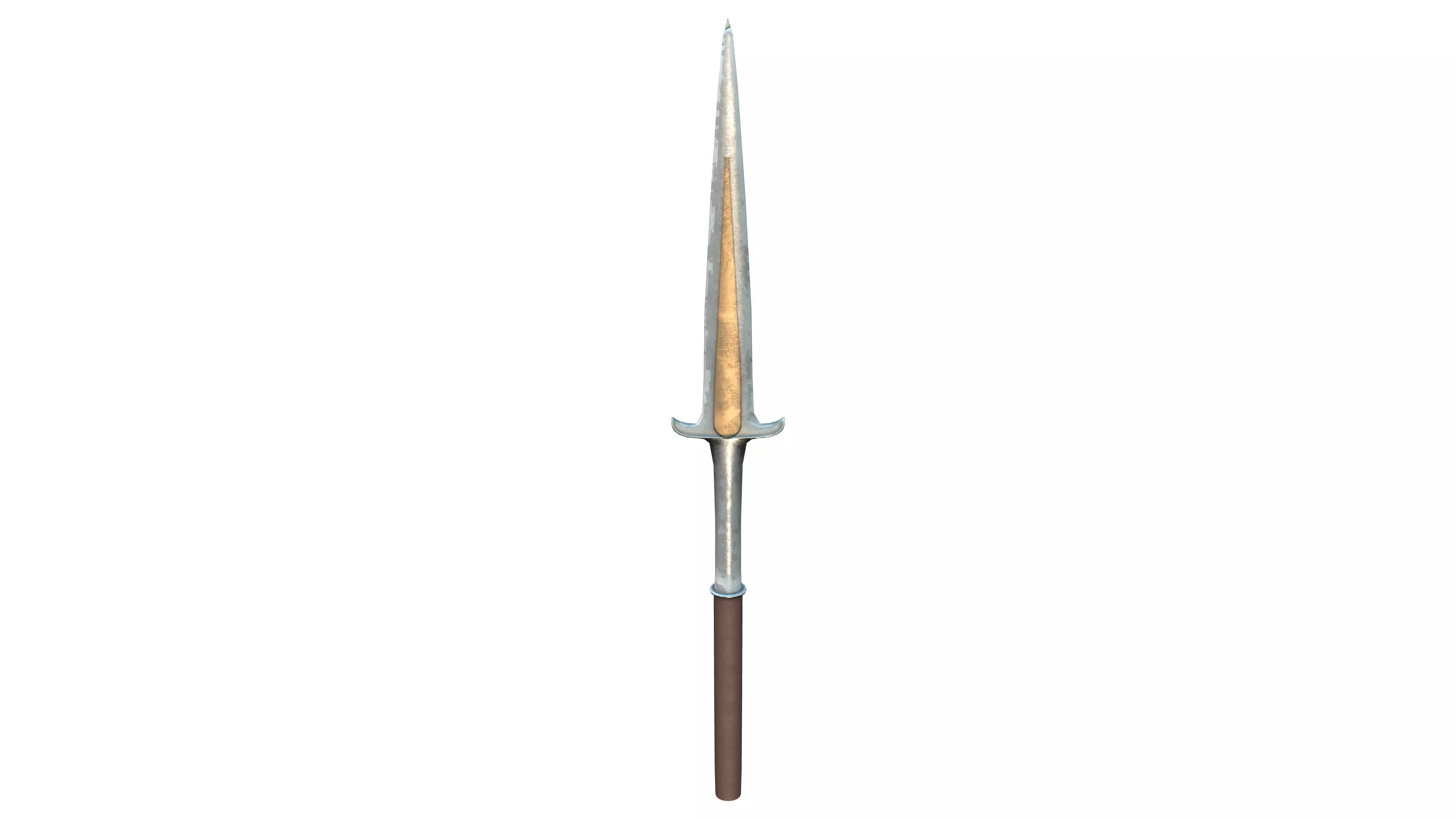 Spartan Roman Broken Spear Of Leonidas Low-poly 3D model_0