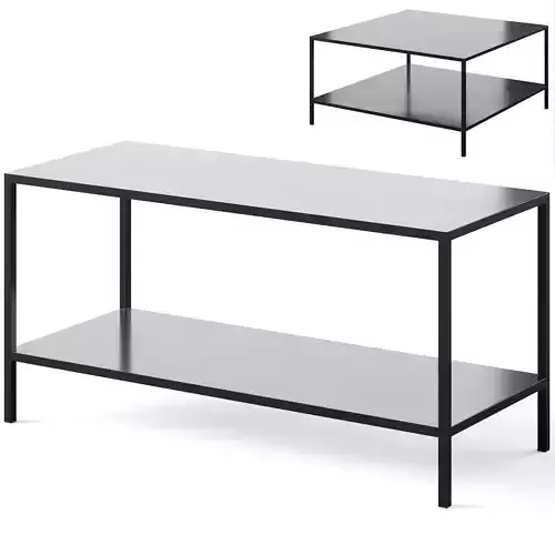 Coffee and side table FARI by House Doctor 3D model