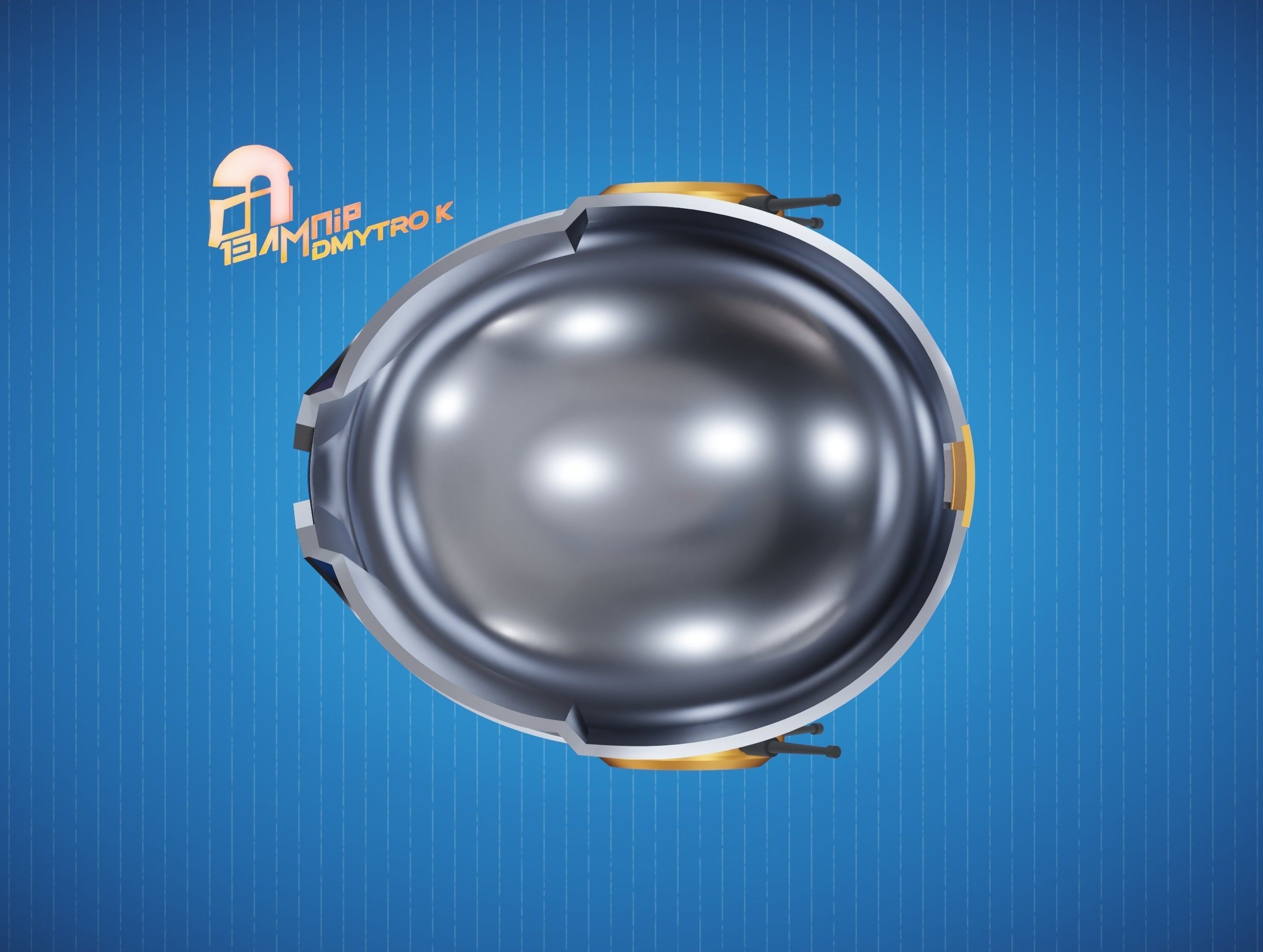 Mandalorian Helmet 1 3D print model_15