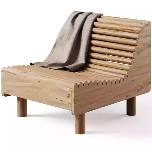 Chaise lounge chair WAVE by House Doctor