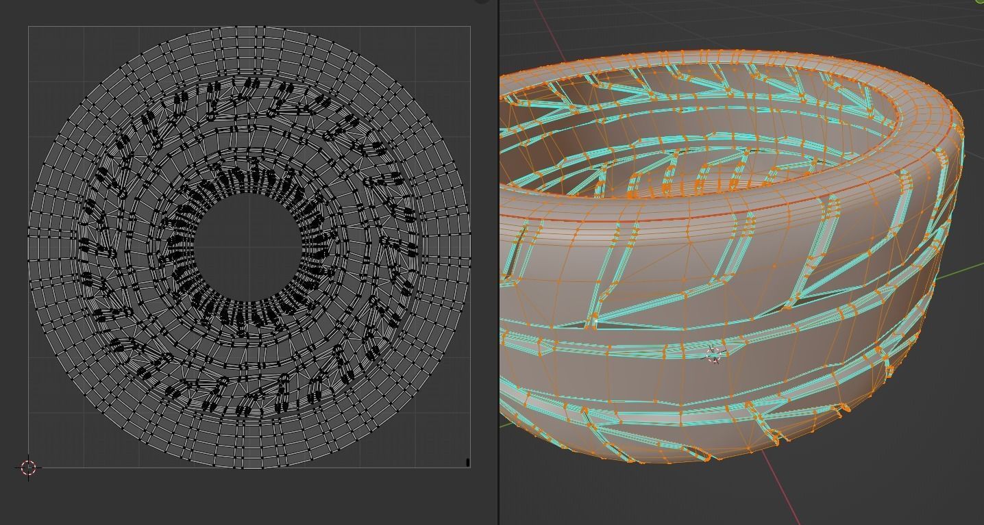 Nitto NT05 - Tires - Game Ready Low-poly 3D model_5