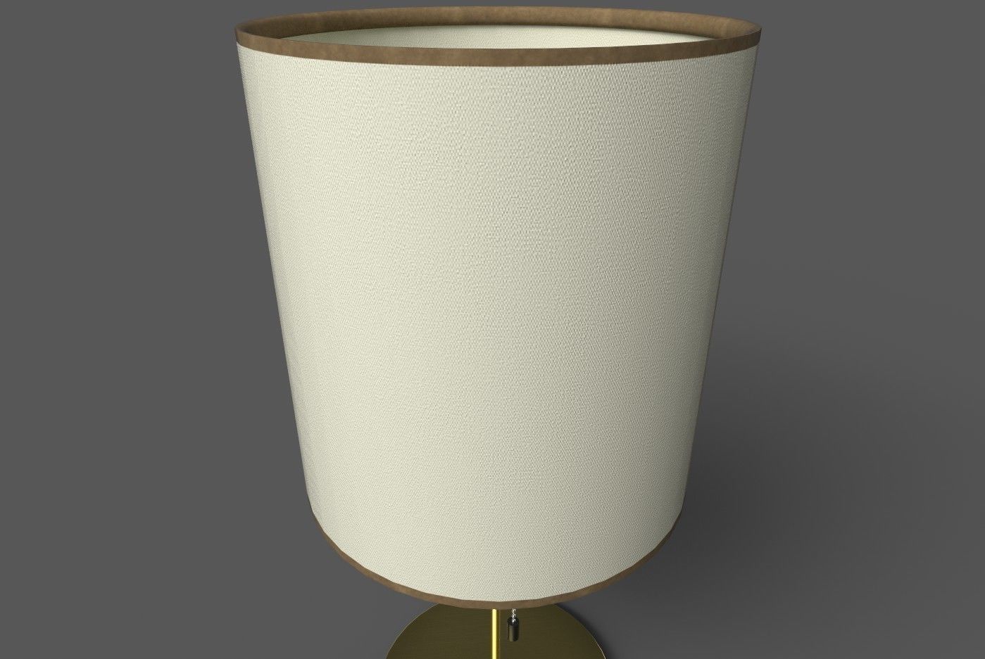 Bedside Table Lamp Free 3D model_2