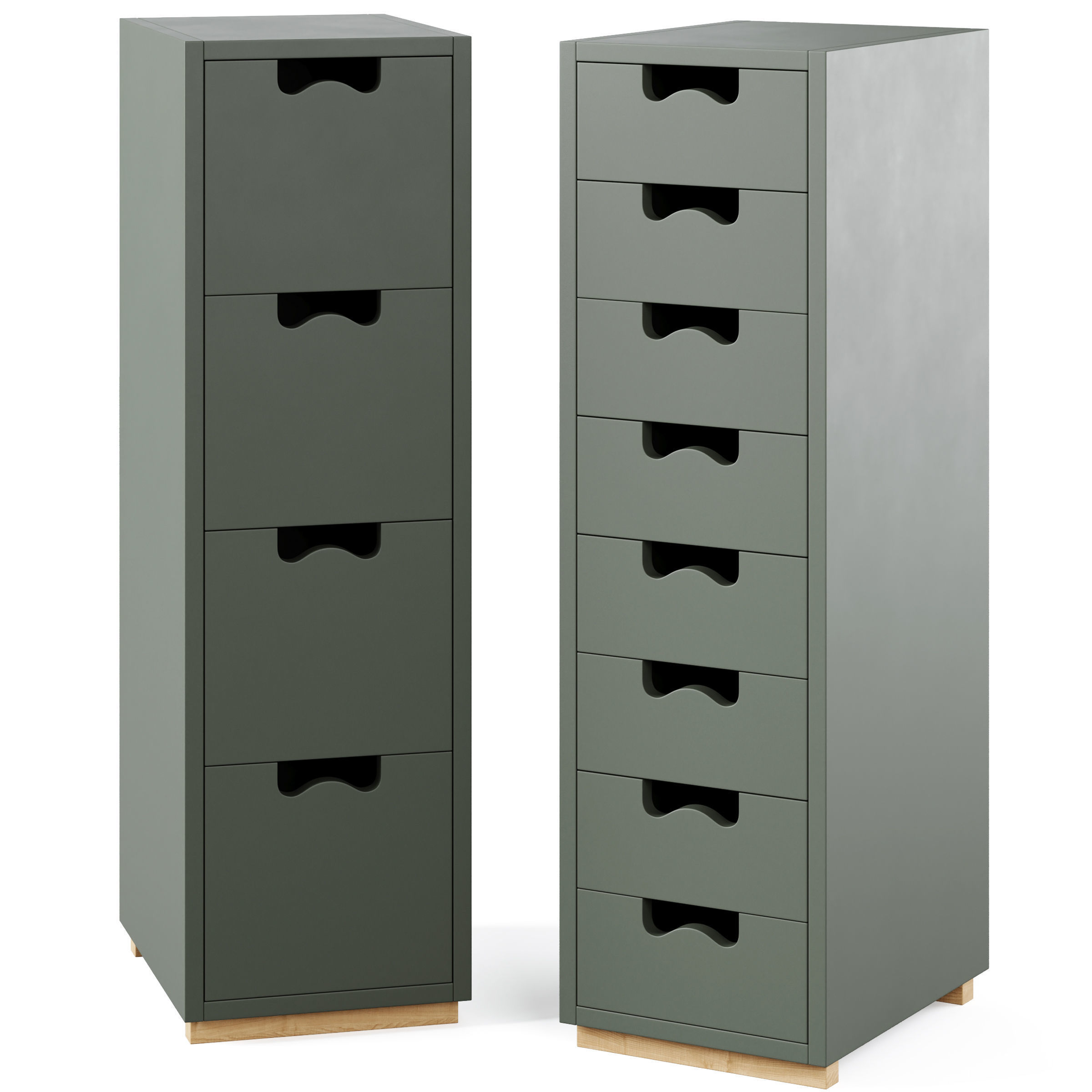 File cabinets Snow by Asplund 3D model_4