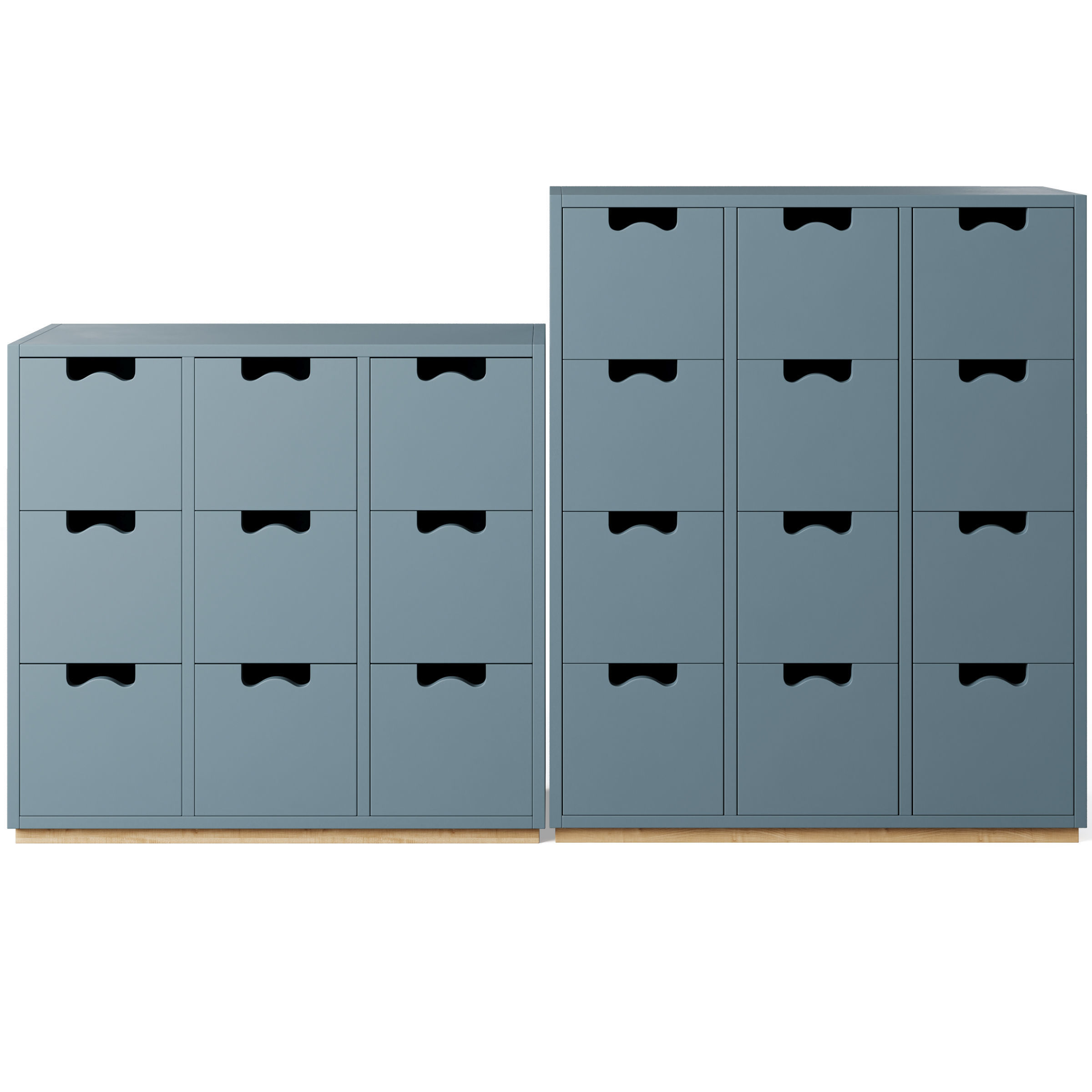 Storage unit SNOW B by Asplund 3D model_2