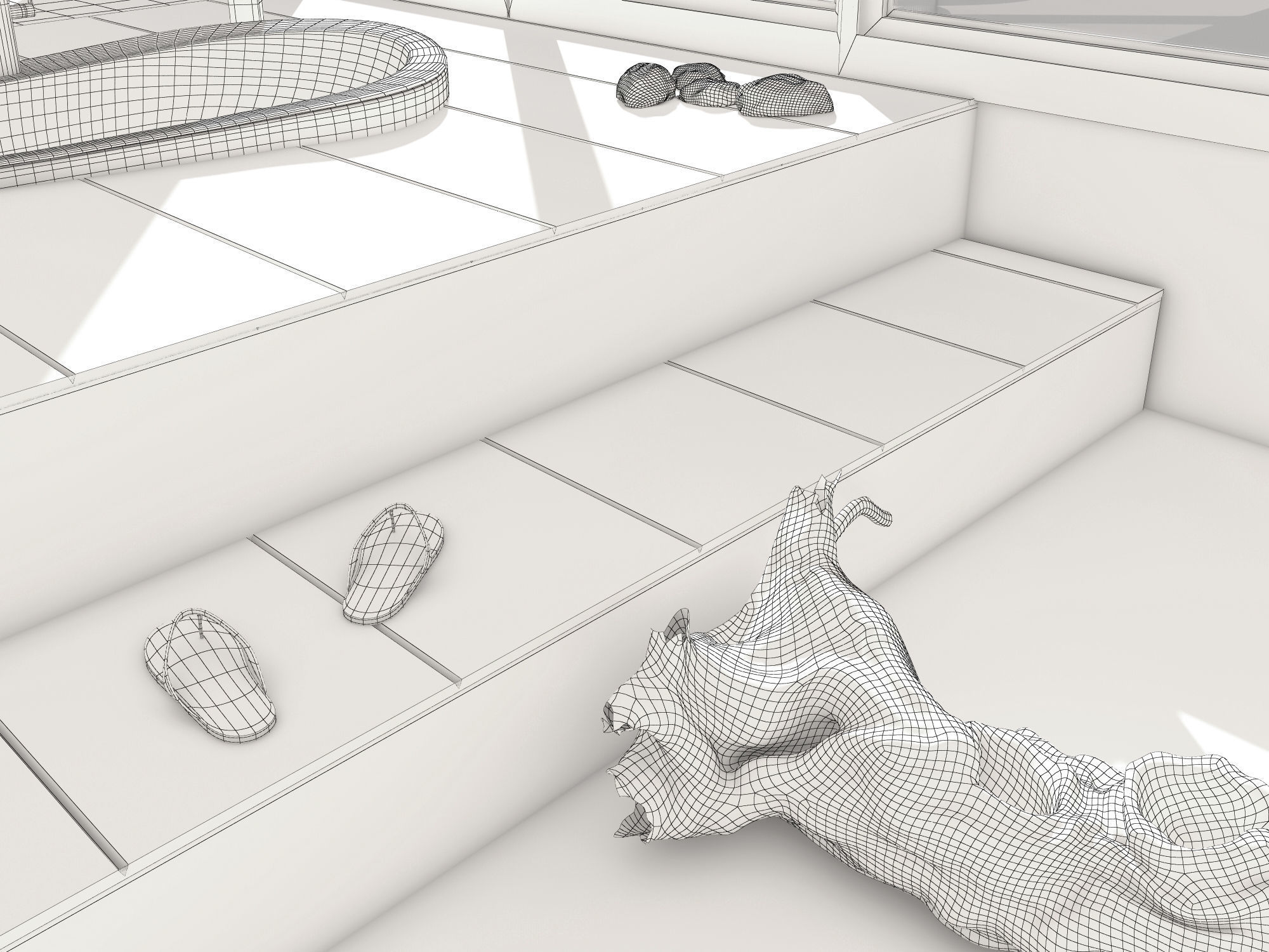 Bathroom 48 3D model_10