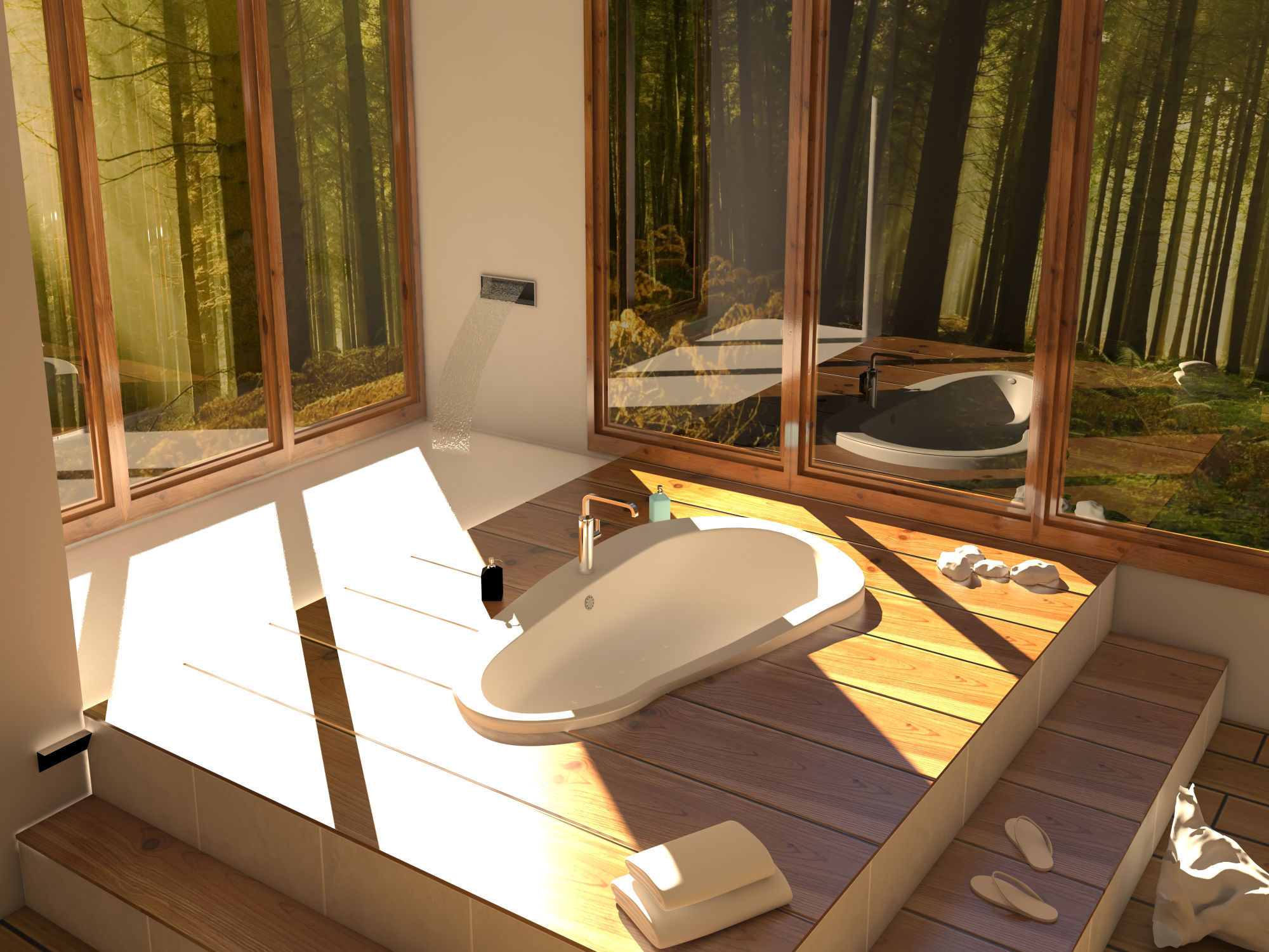 Bathroom 48 3D model_2