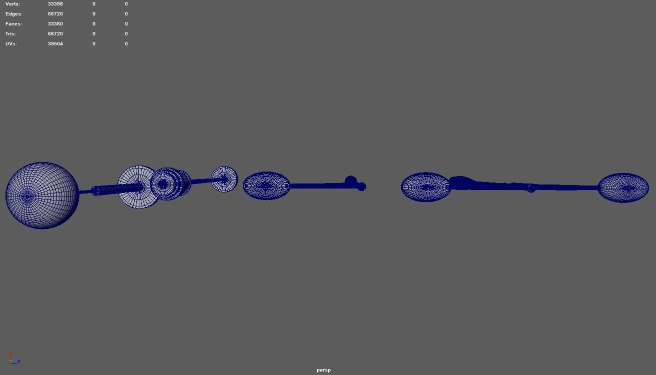 Street Lights Pack Low-poly 3D model_18