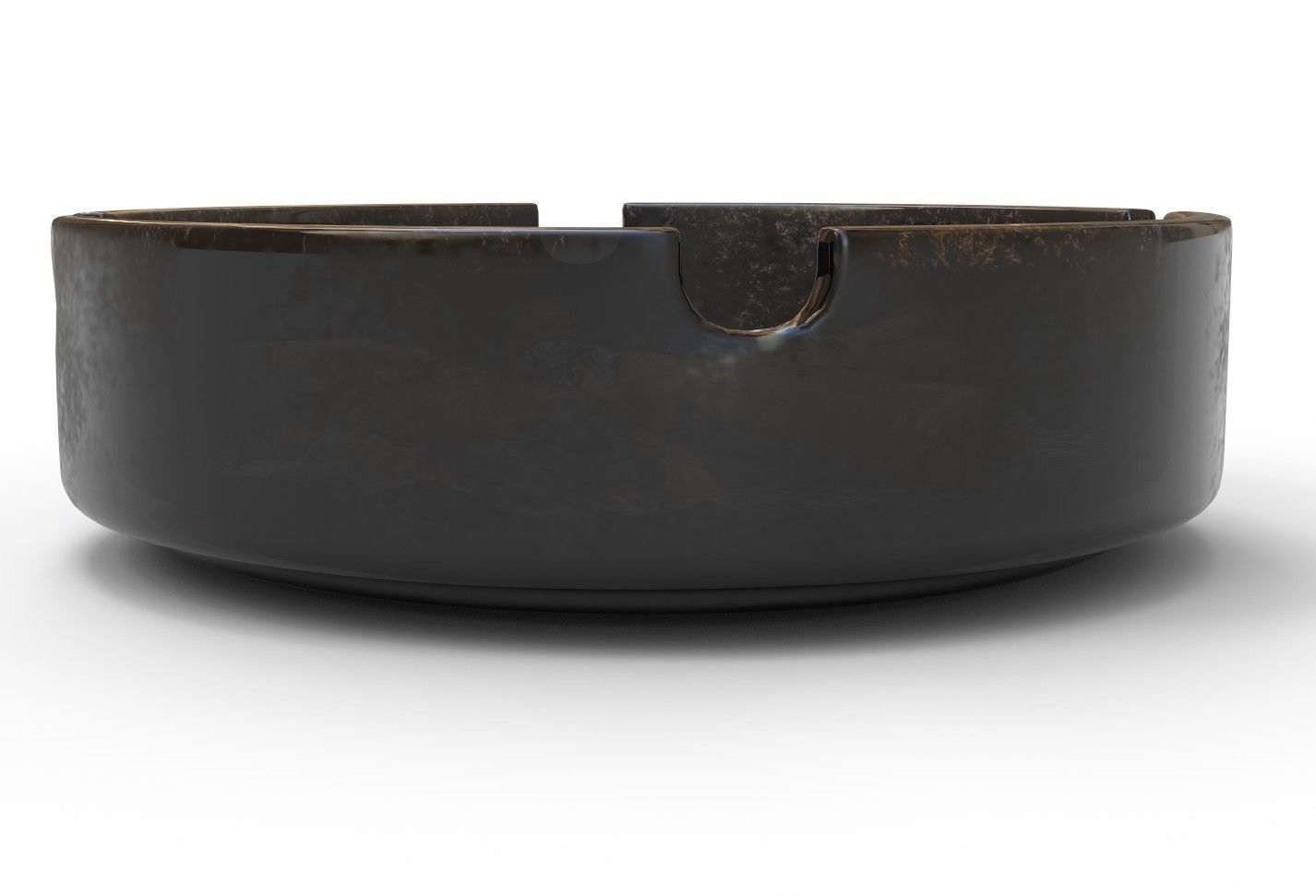 Used AshTray Low-poly 3D model_2