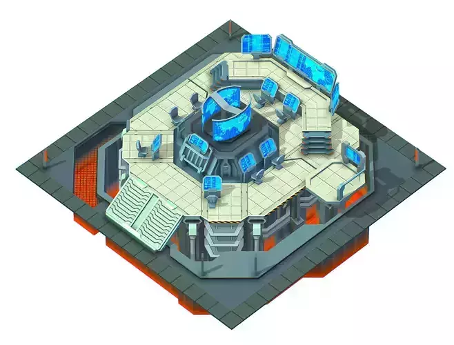 isometrical Missing Room Headquarters 2