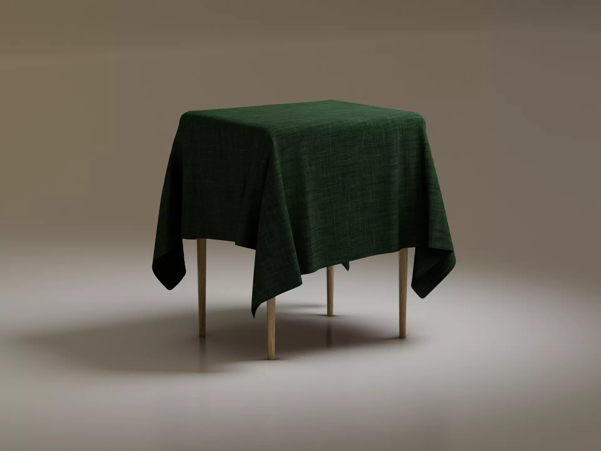 Low-Poly Table Cloth Free low-poly 3D model