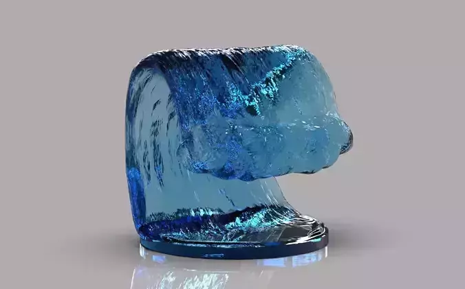 Big Waves 2 3D print model