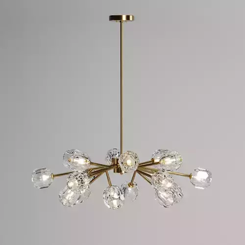 VANCEI Bille De Crystal Ball Round Chandelier 36