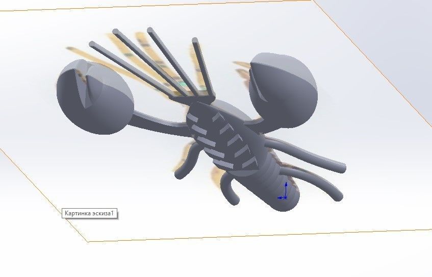 Crayfish lobster Texture_1