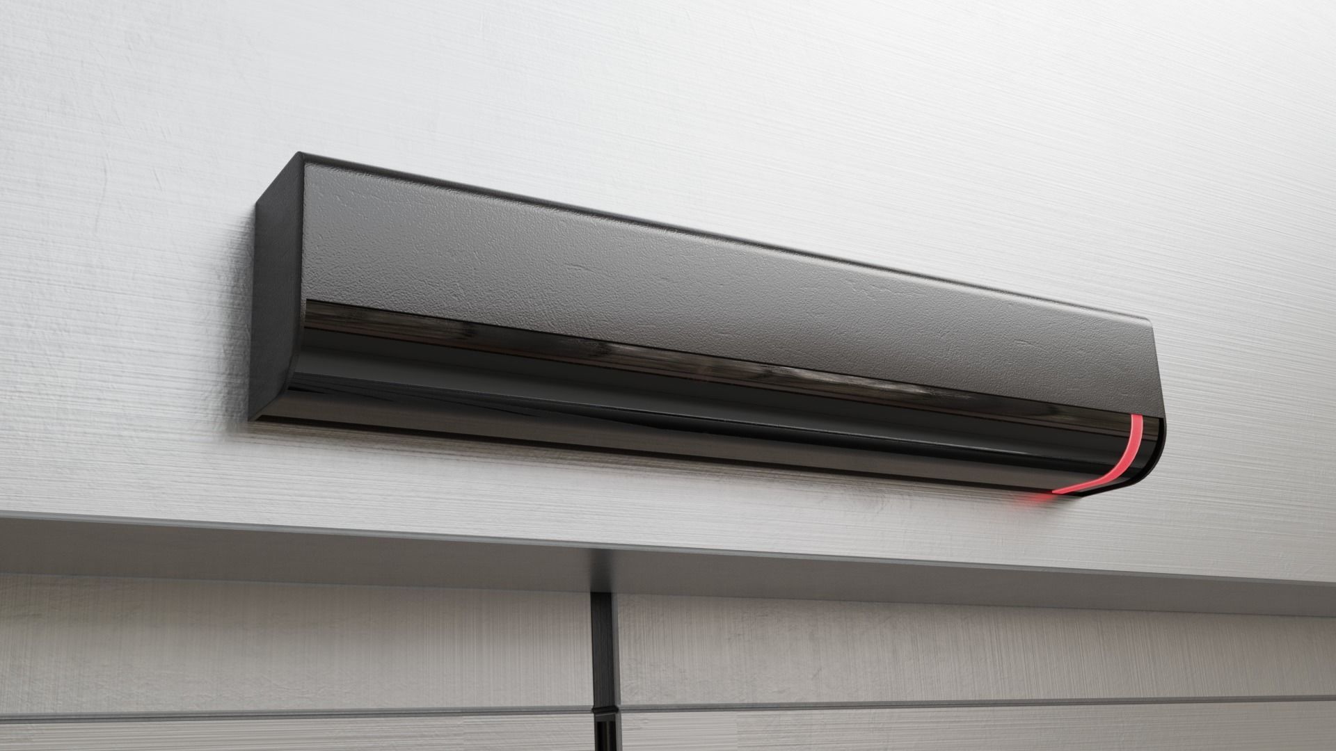 Automatic Sliding Door 3D model_3