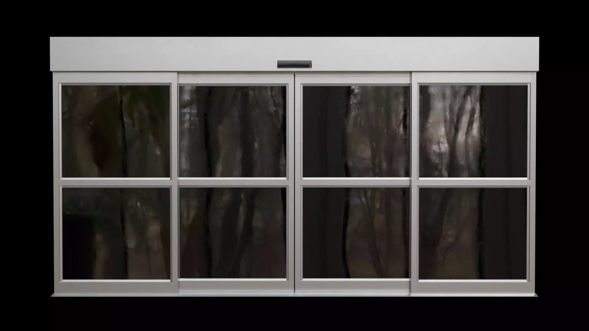 Automatic Sliding Door 3D model_0