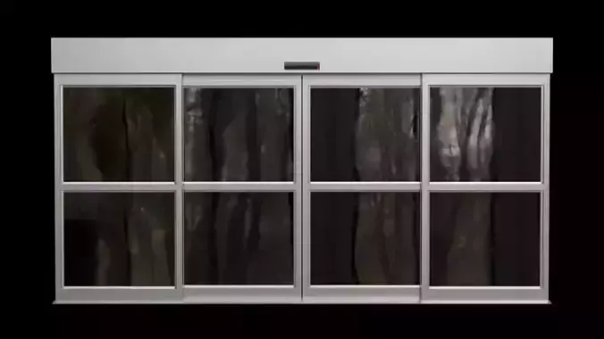 Automatic Sliding Door 3D model