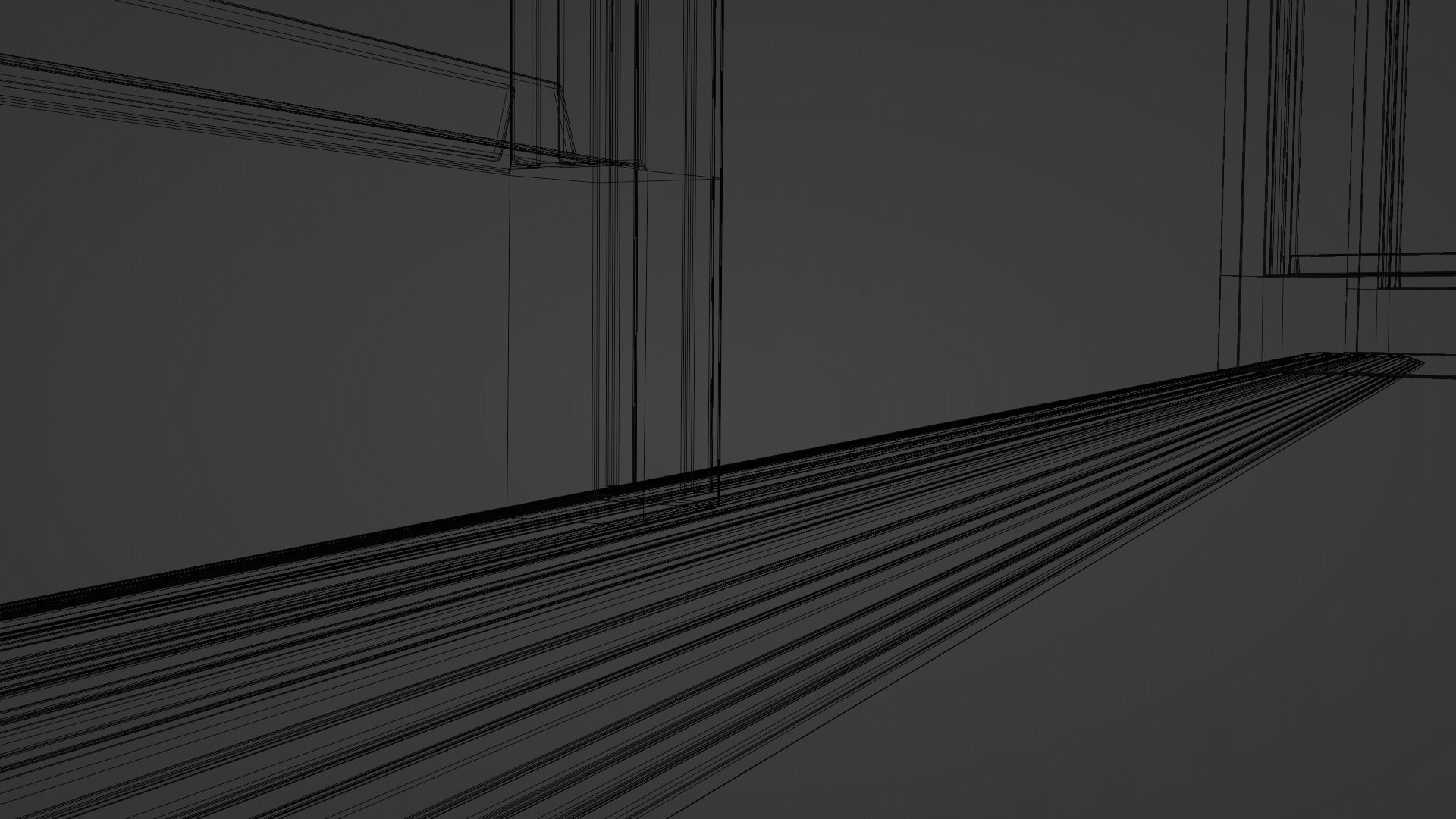 Automatic Sliding Door 3D model_10