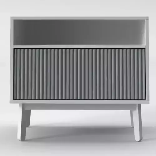 Bedside table for interior