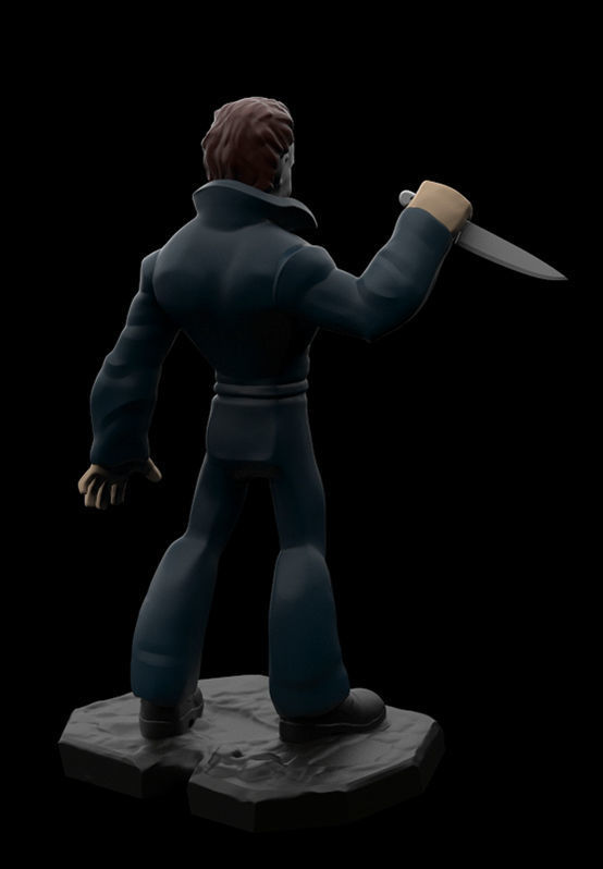 Michael Myers 3D print model_2