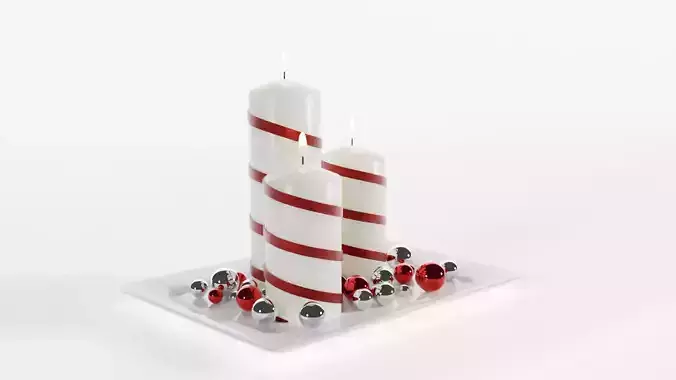 Decorative Christmas Candles