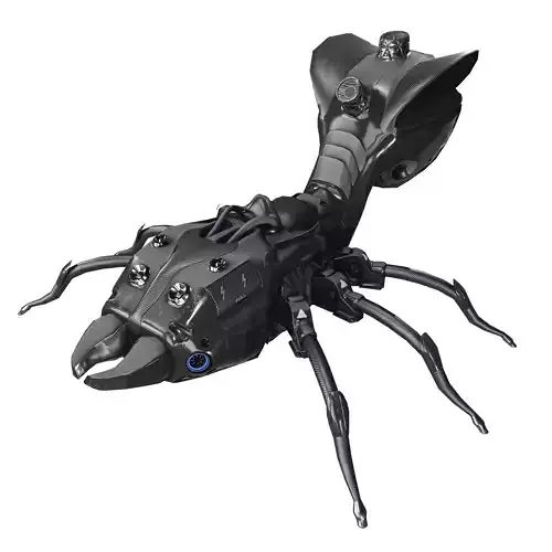   Ant  Robot  Sci-fi Low-poly 3D model