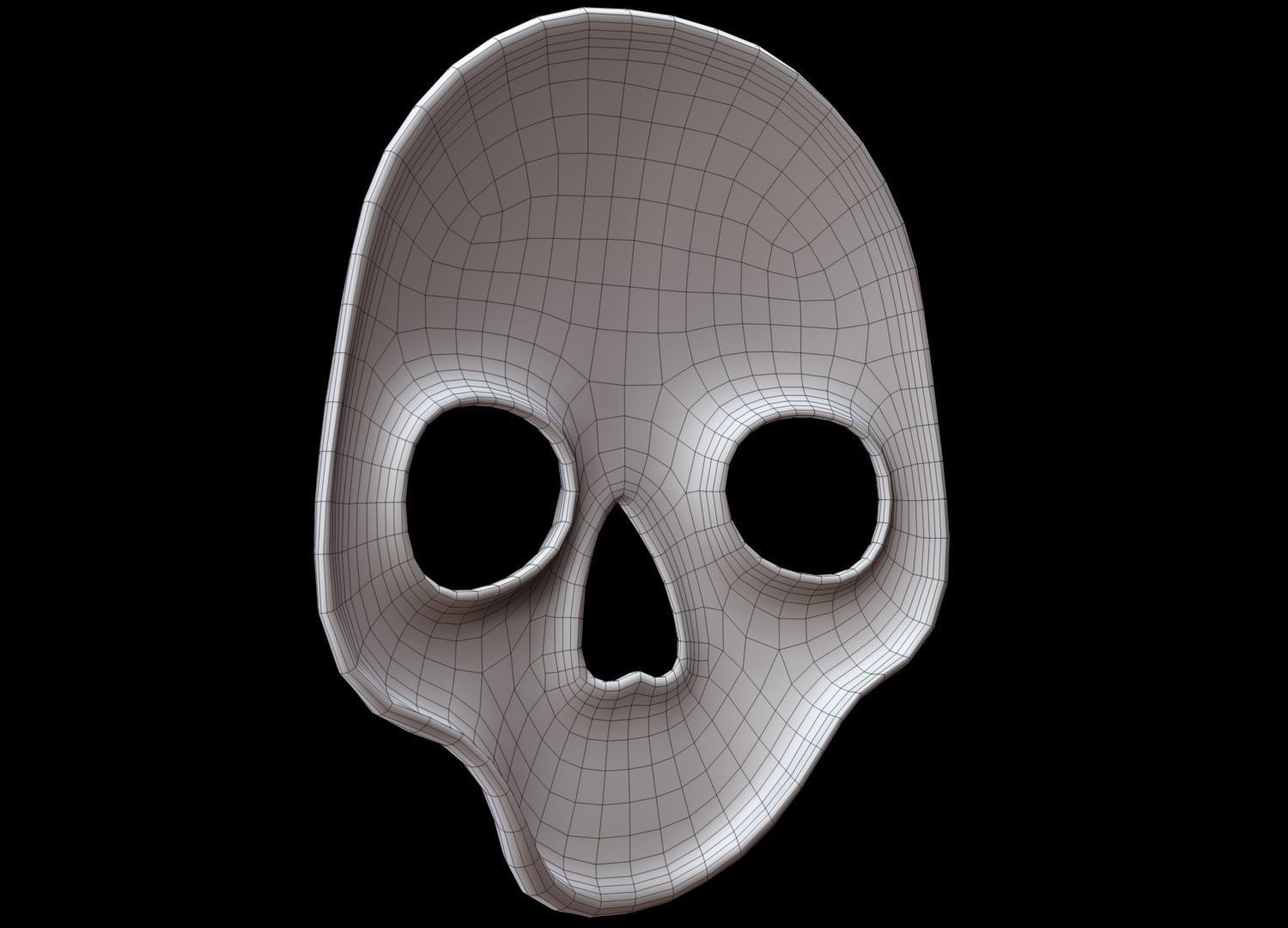 Skull Mask 3D model_15