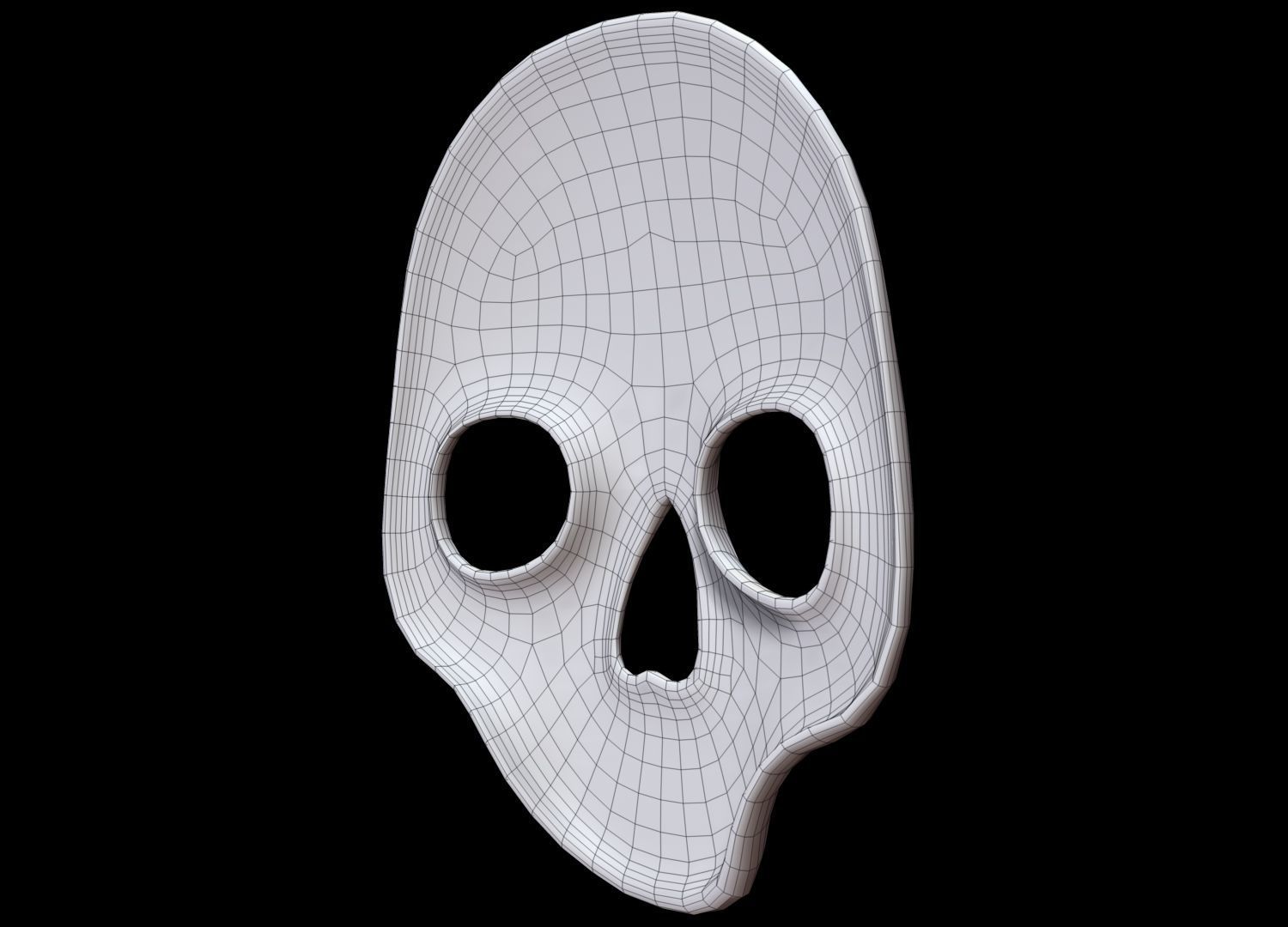 Skull Mask 3D model_13