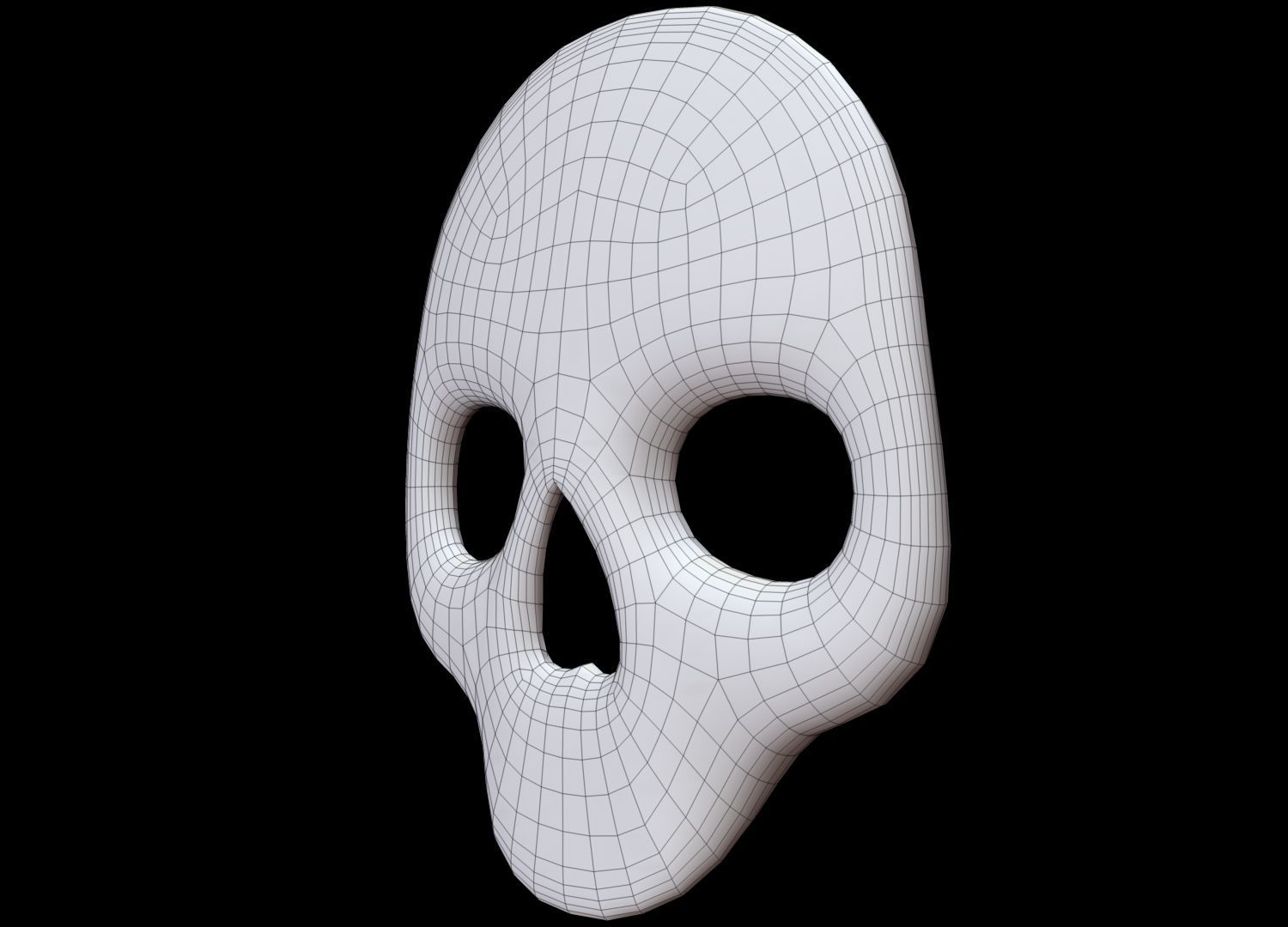 Skull Mask 3D model_17