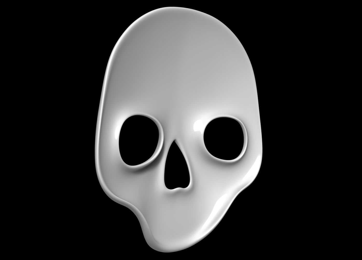 Skull Mask 3D model_5