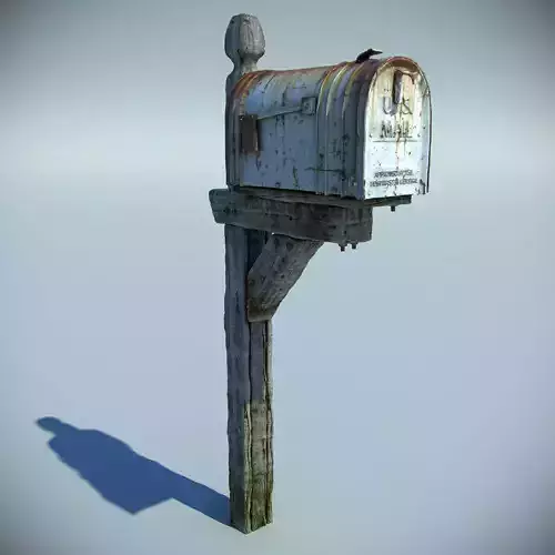Old Mailbox 3D model