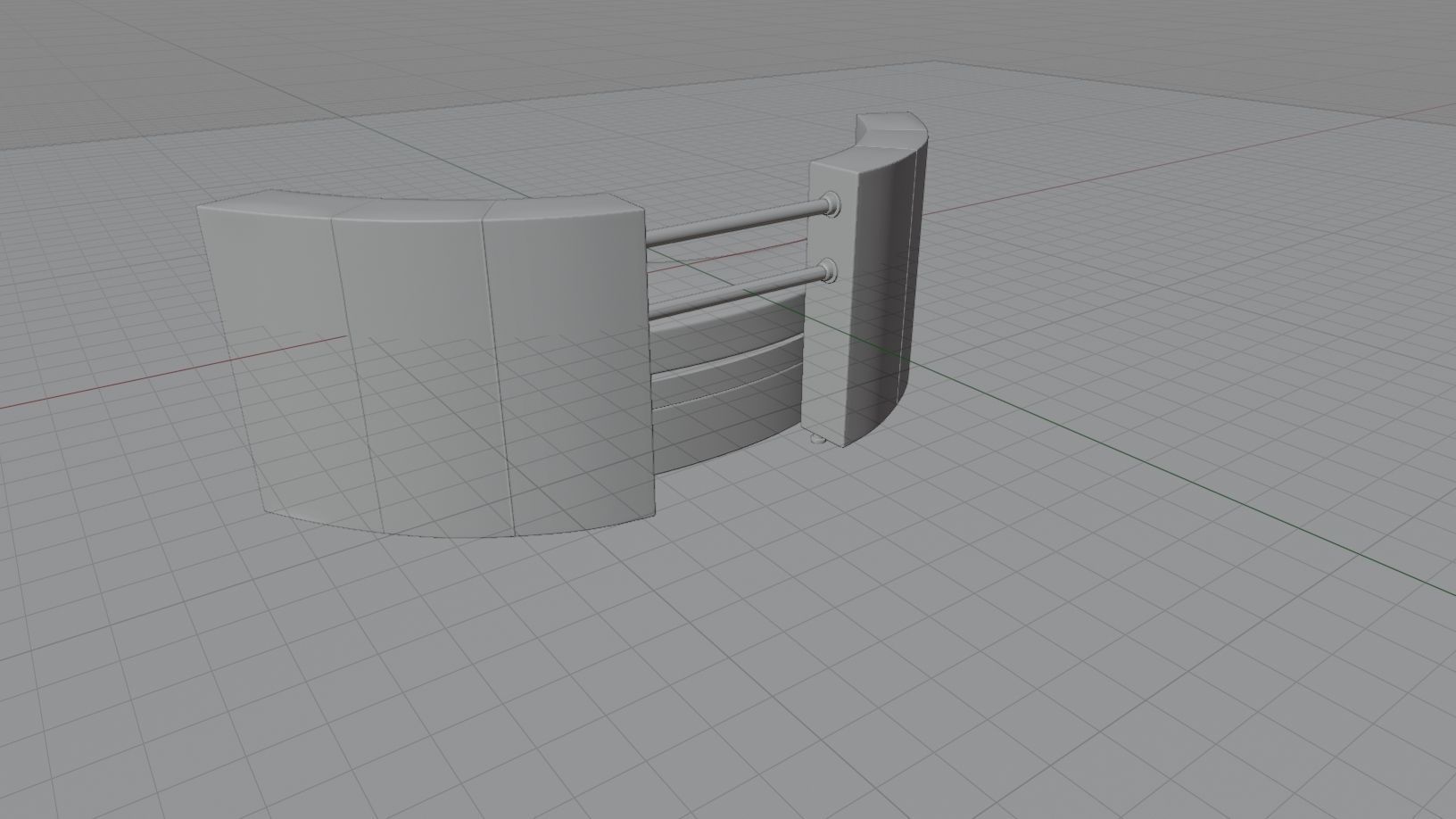 Sofa The White 3D model_1