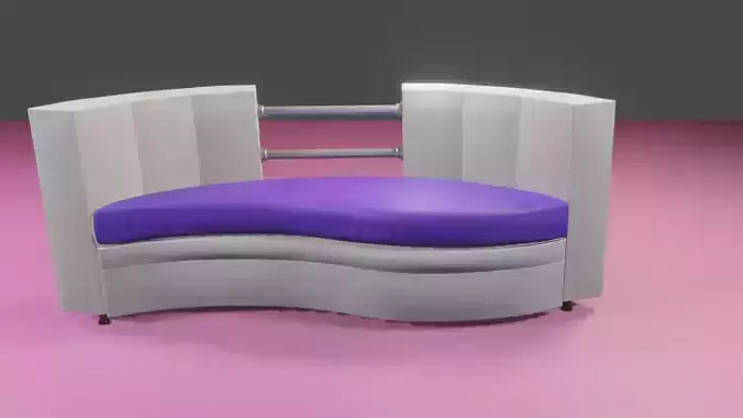 Sofa The White 3D model
