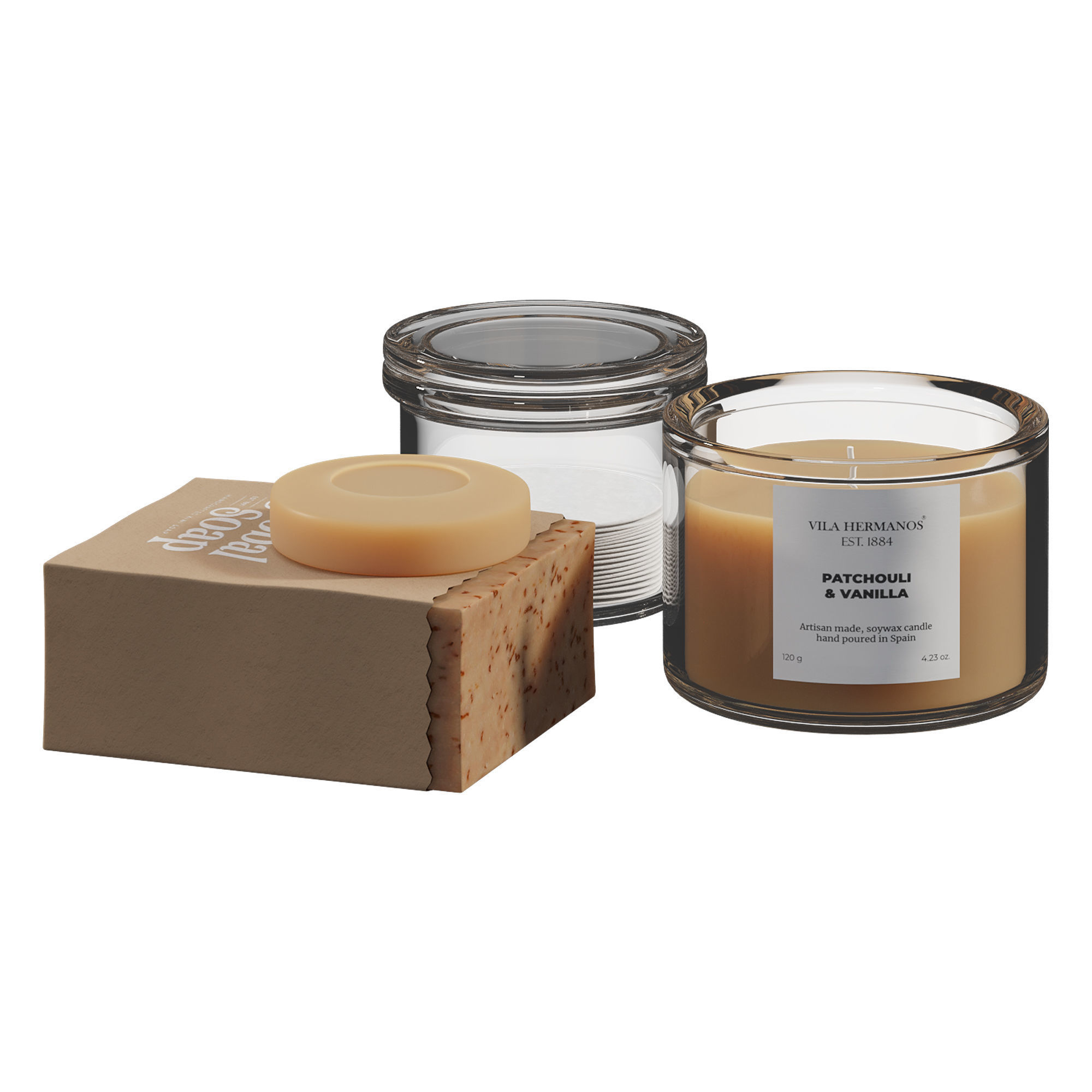 Bathroom Decorative Set 3D model_10