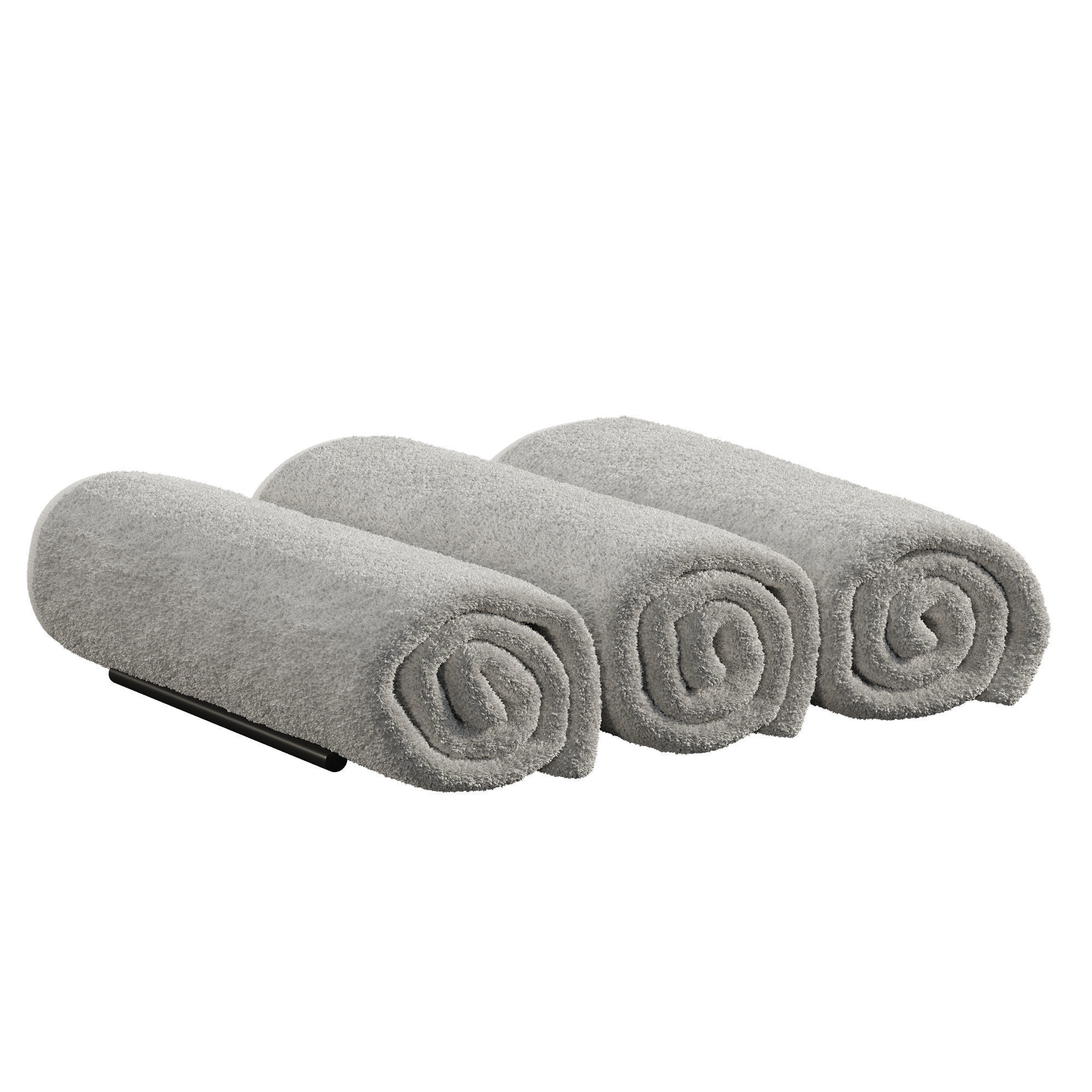 Bathroom Decorative Set 3D model_6