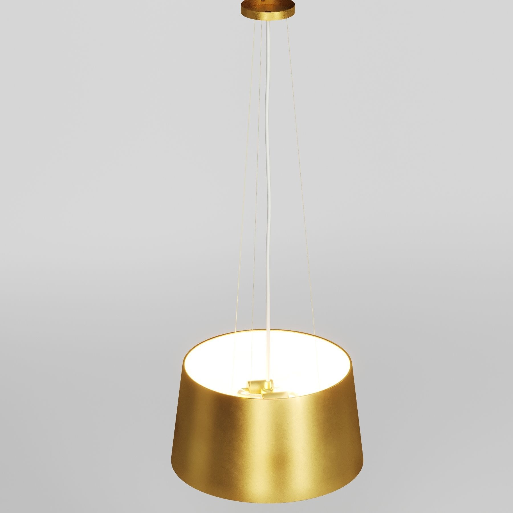 circa lightening Halo Small Hanging Shade Barbara Barry 3D model_2