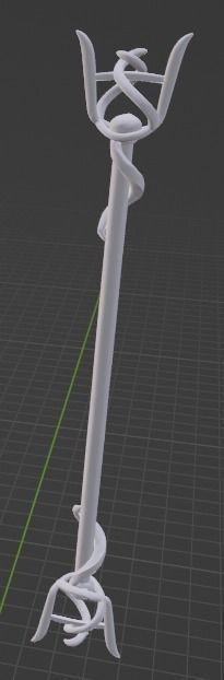 Classic Lux Staff League Of Legends 3D print 3D print model_1