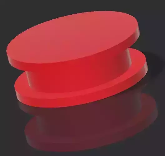 Grinder button 3D print model