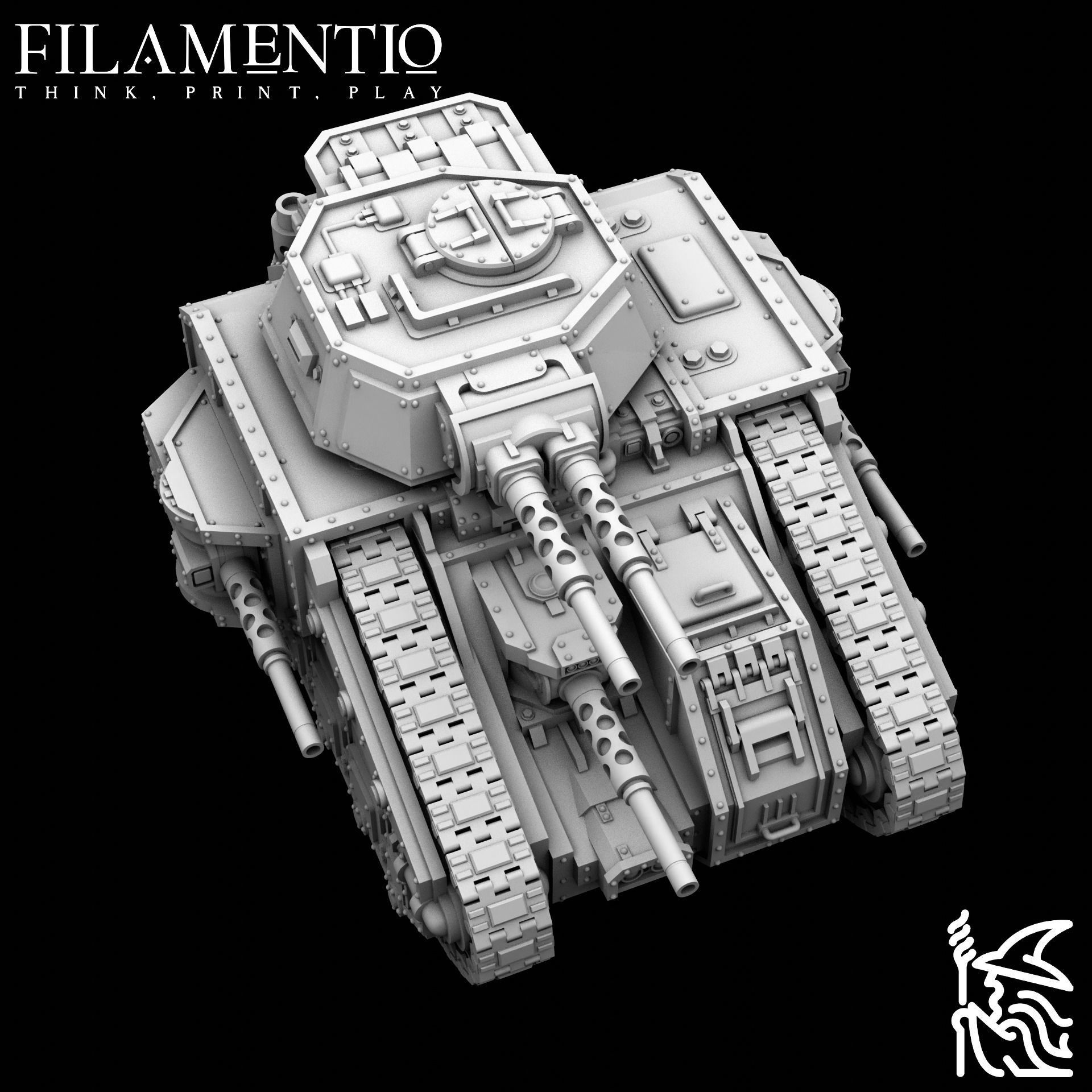 Main Battle Tank Mortilda 3D print model_6