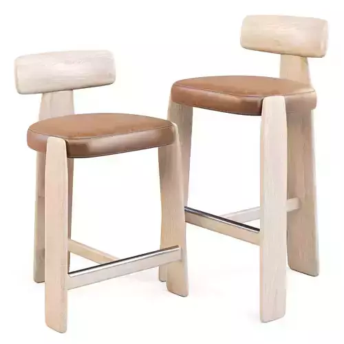 Andreu World Oru BQ2274 BQ2275 - Bar and Counter Stool