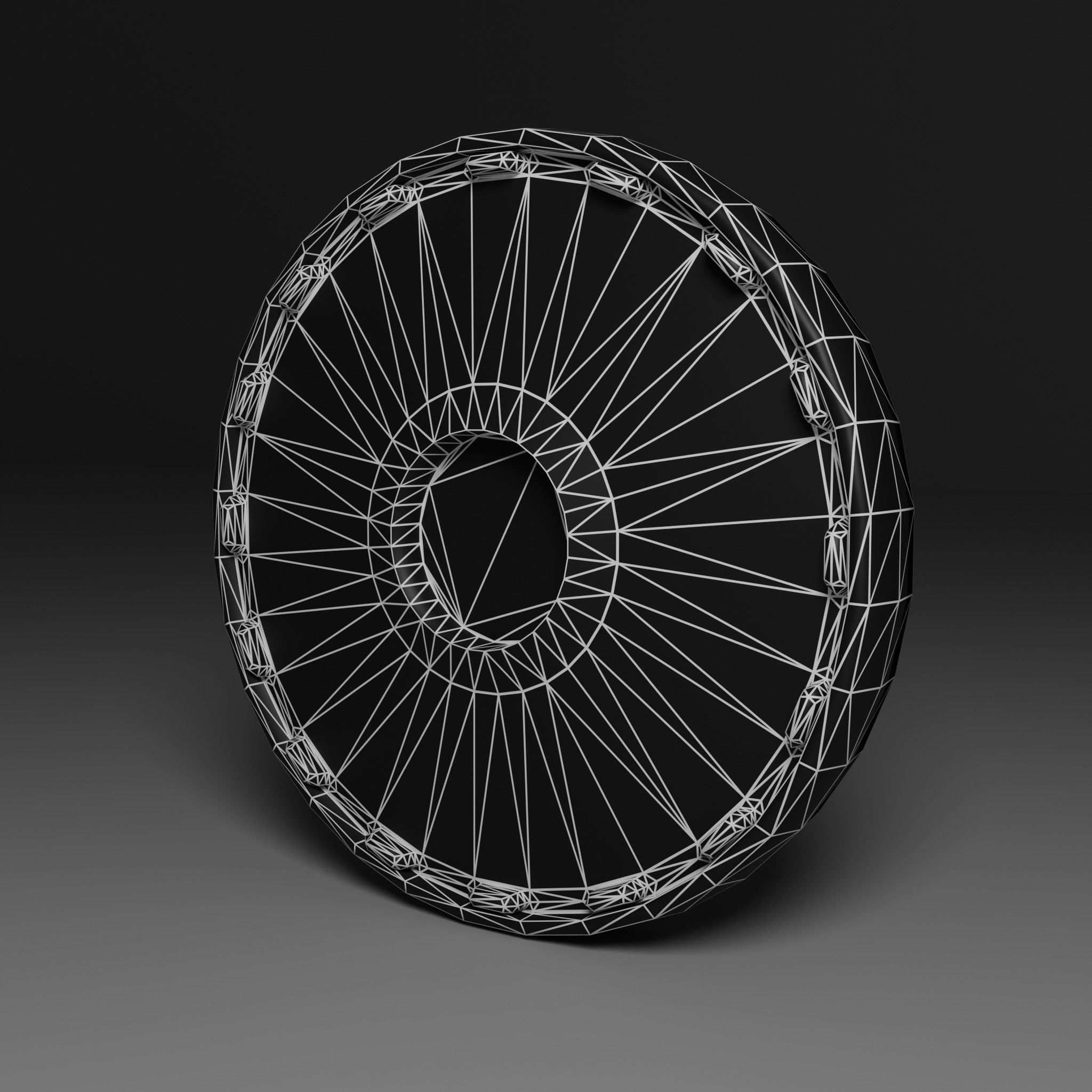 Cartoon Coins Pack01 Low-poly 3D model_16