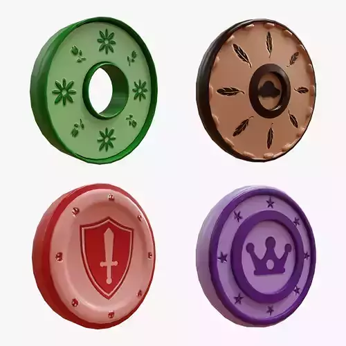 Cartoon Coins Pack01