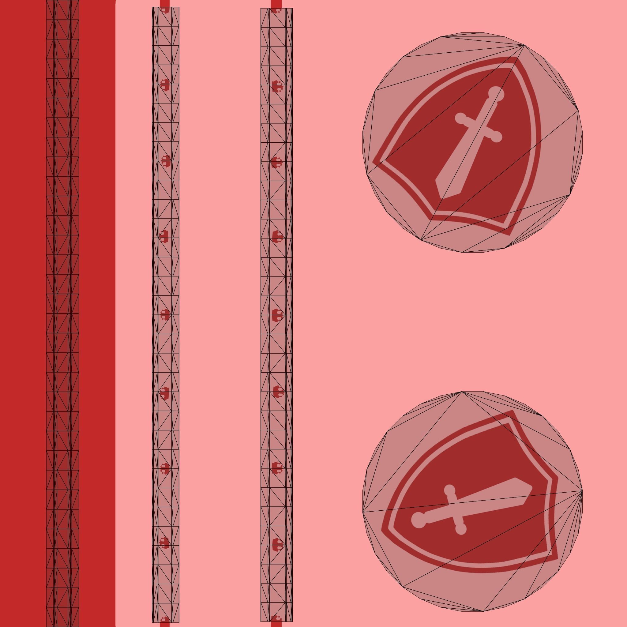 Cartoon Coins Pack01 Low-poly 3D model_27