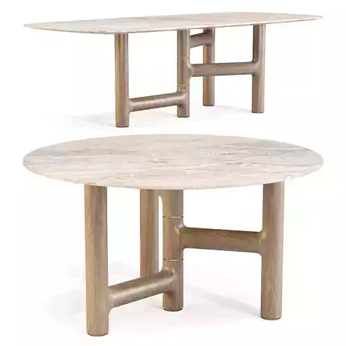 Bonaldo Pivot - Dining Tables Set-02