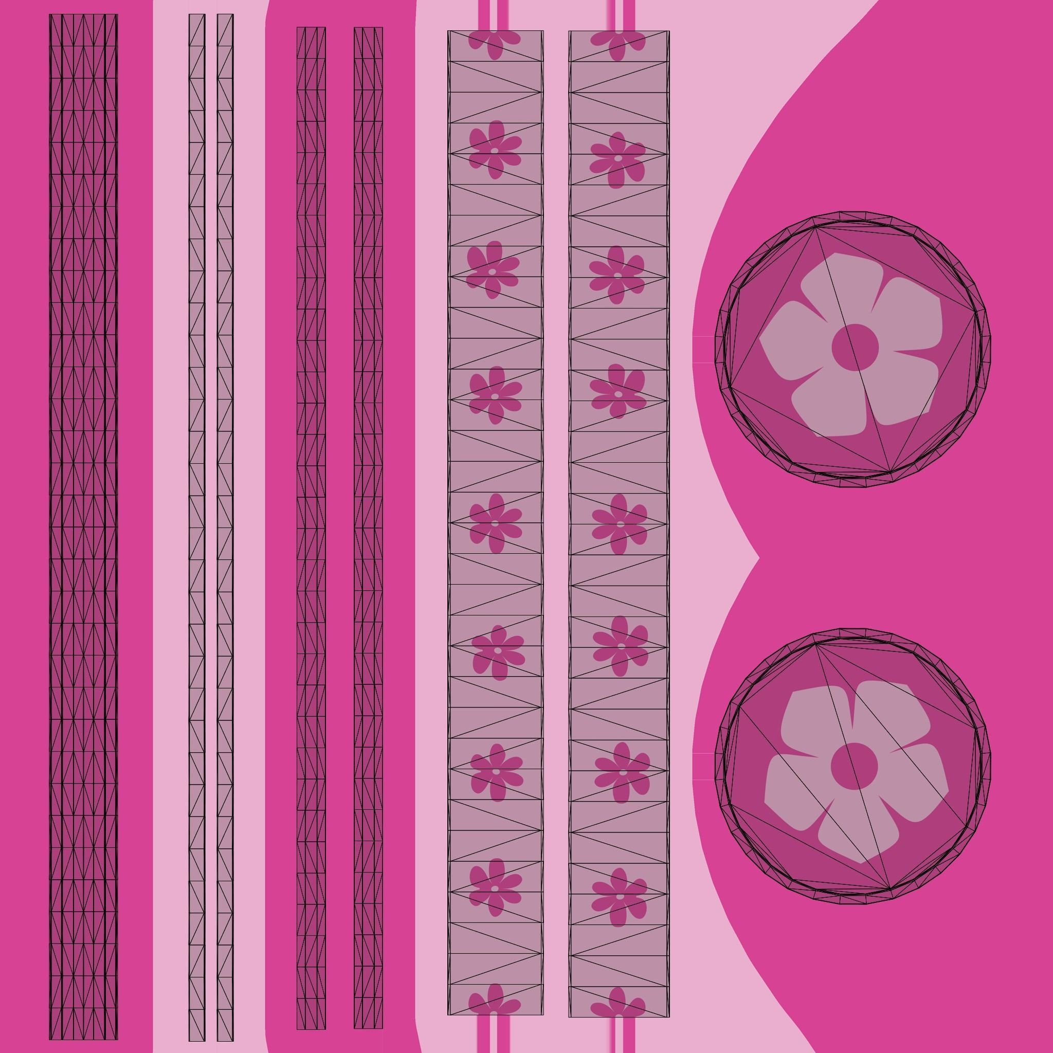 Cartoon Coins Pack02 Low-poly 3D model_26