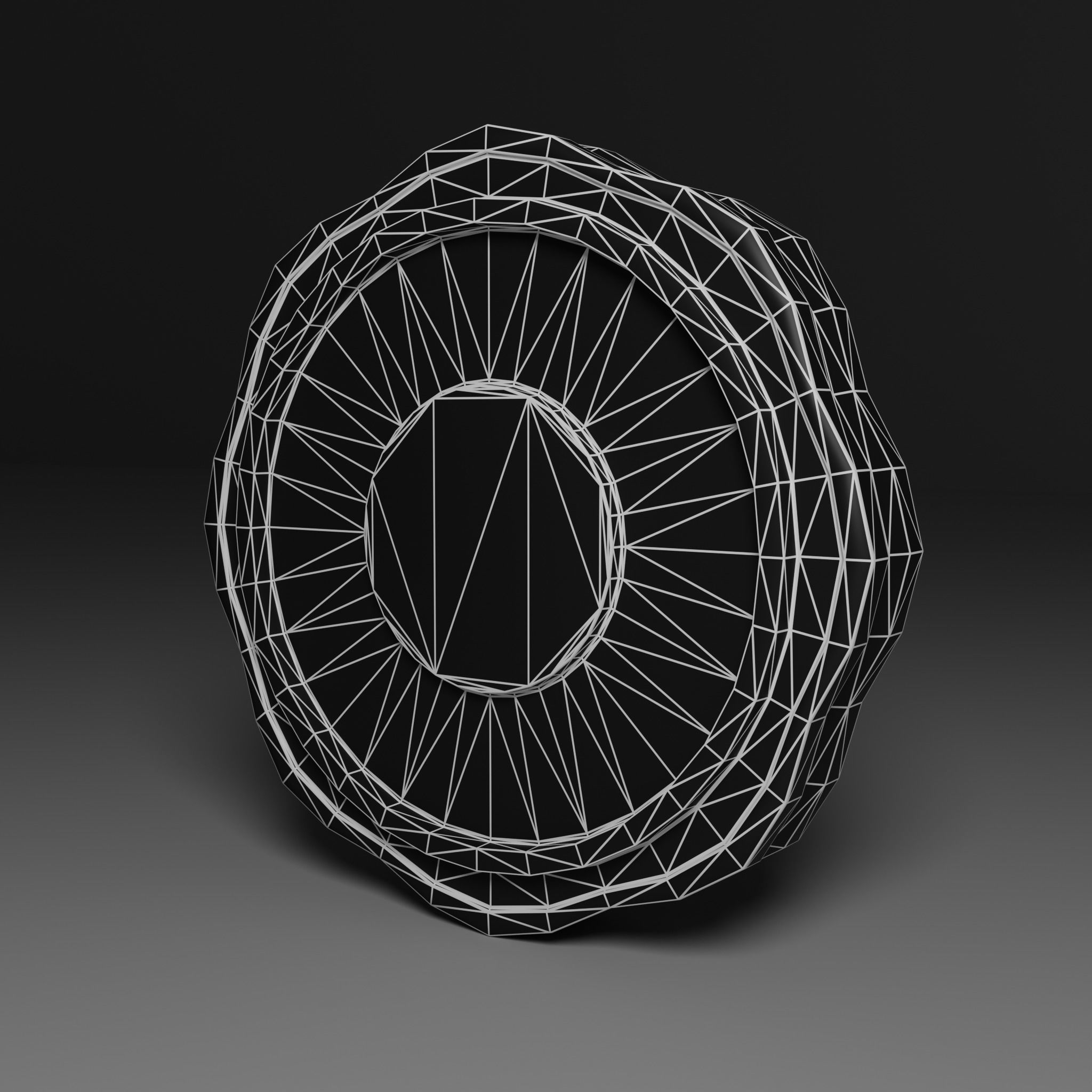 Cartoon Coins Pack02 Low-poly 3D model_25