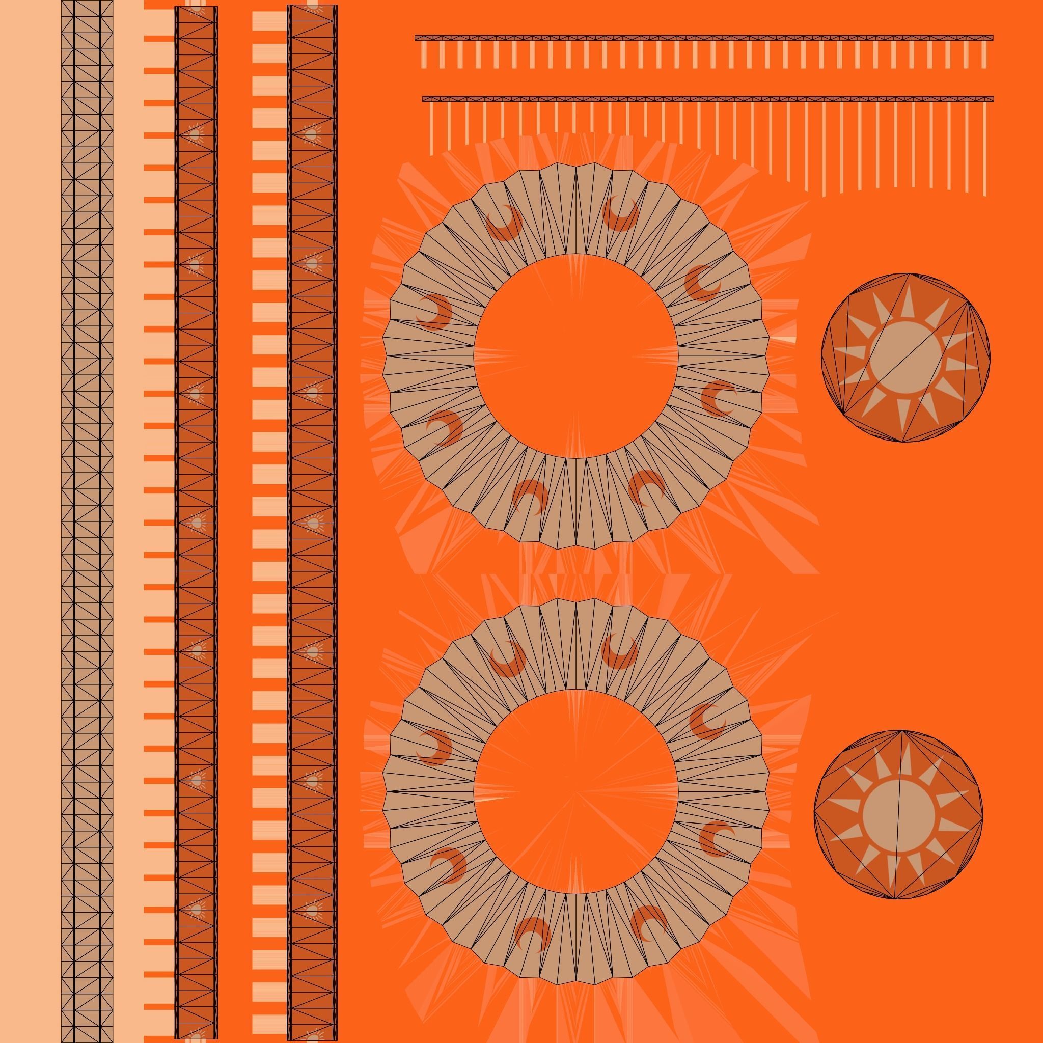 Cartoon Coins Pack02 Low-poly 3D model_18