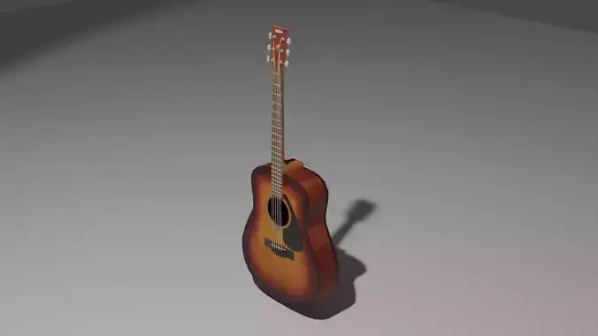 Guitar -Yamaha Acoustic sunburst steel String guitar