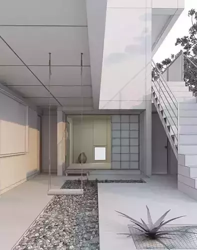 Modern Hall With Swigs